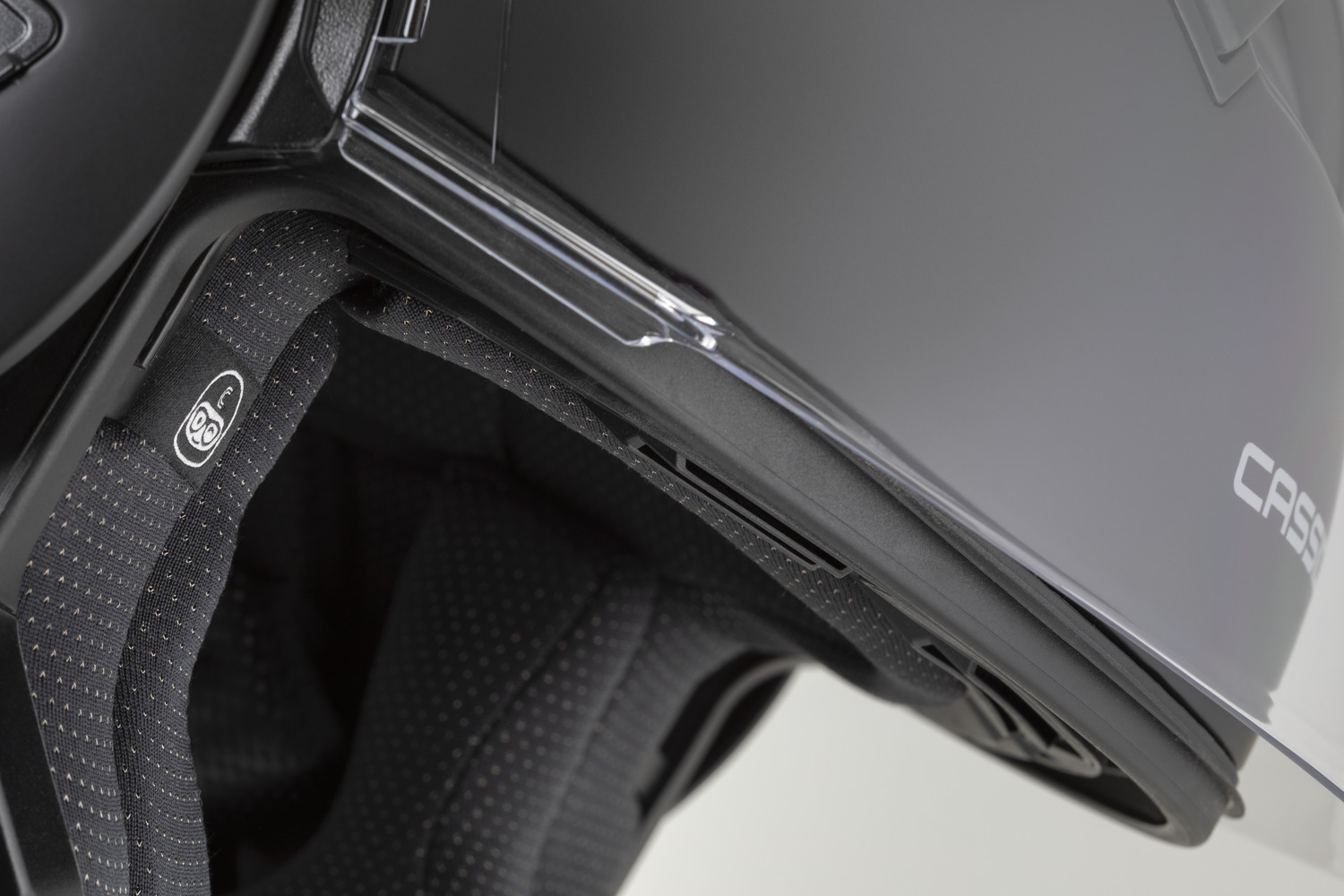 Casca moto Flip-Back, Cassida Black Out Multiflip Solid cu Ochelari Soare Integrati [14]