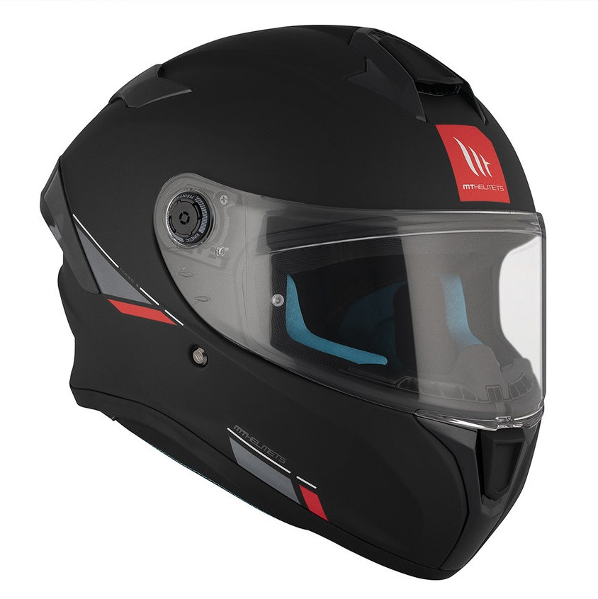 Casca moto integrala MT Targo S A1 - Negru Mat, HIRP, ECE 22.06/DOT [1]
