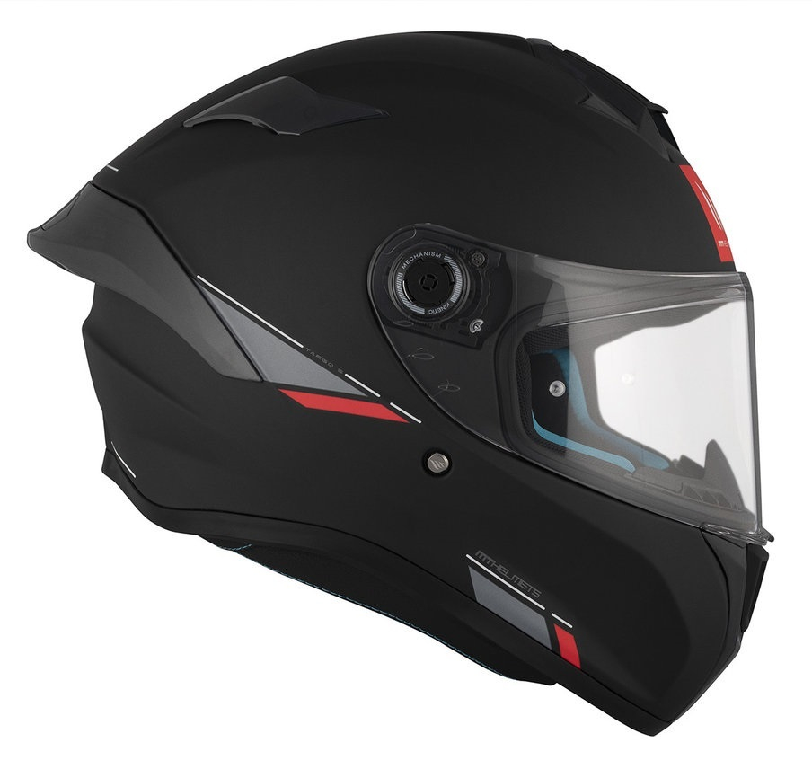Casca moto integrala MT Targo S A1 - Negru Mat, HIRP, ECE 22.06/DOT [4]