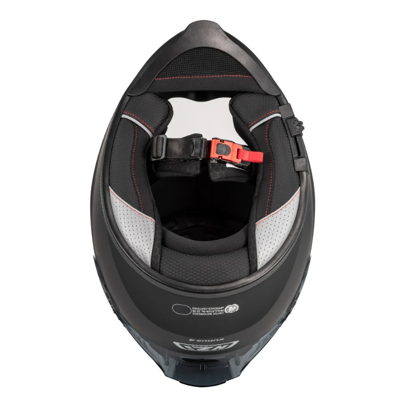Casca integrala NZI Eurus 4 Stream Duo Solid - Viziera Solara, Design Aerodinamic - ECE 22.06 [2]