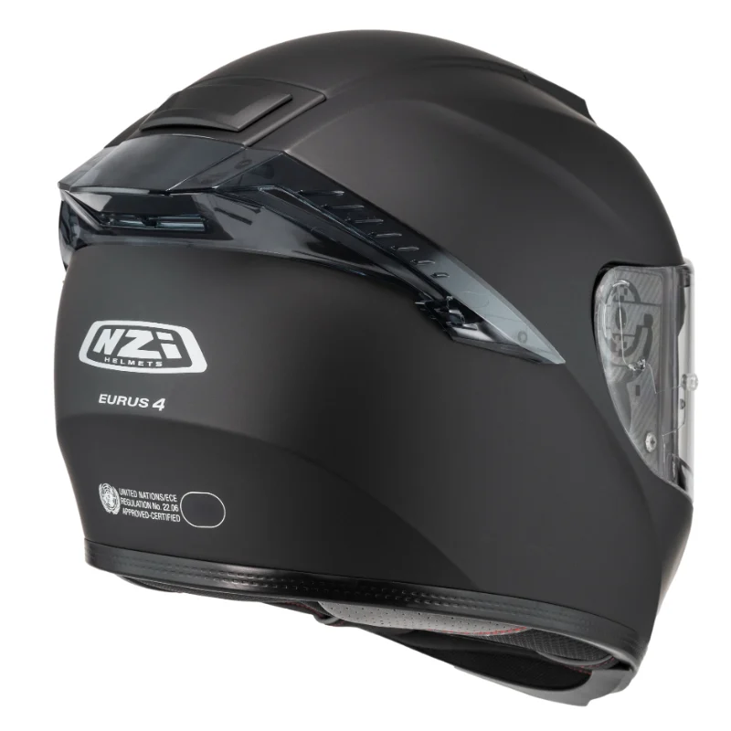 Casca integrala NZI Eurus 4 Stream Duo Solid - Viziera Solara, Design Aerodinamic - ECE 22.06 [4]