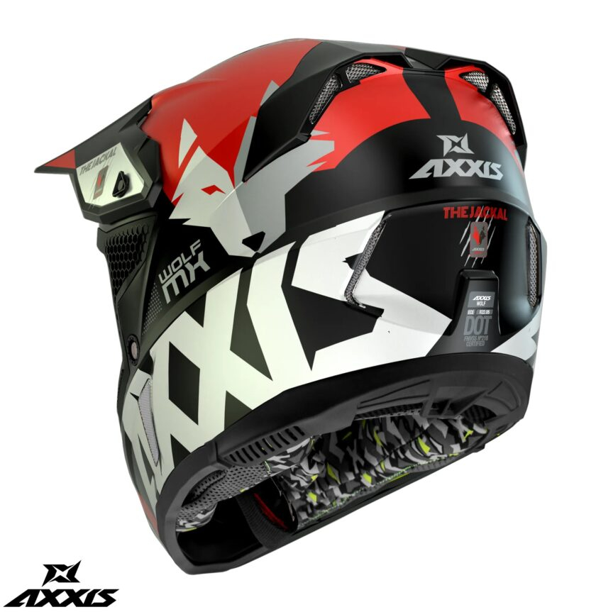 Casca moto off-road Axxis Wolf A1 - Design Aerodinamic, Interior Detasabil - ECE 22.05 [1]