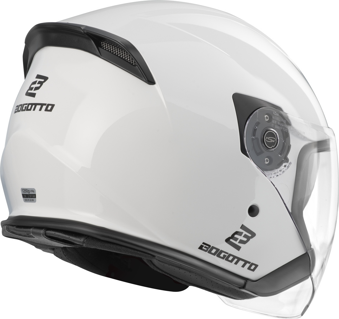 Casca open-face Bogotto H586 Solid ECE 22.06 [1]