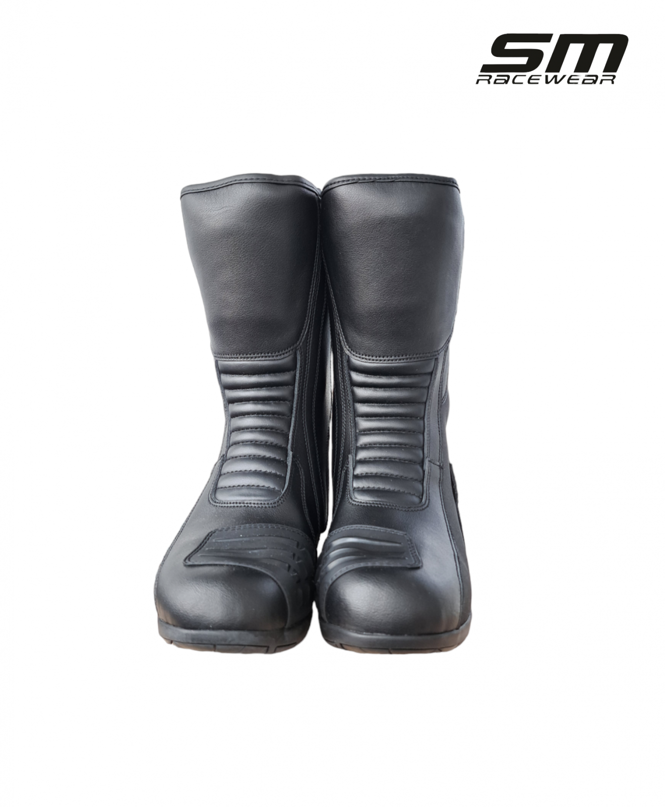 Cizme moto SM Racewear Jasper - piele naturala si materiale compozite, protectii calcai-degete, flexibilitate si element reflectorizant [2]