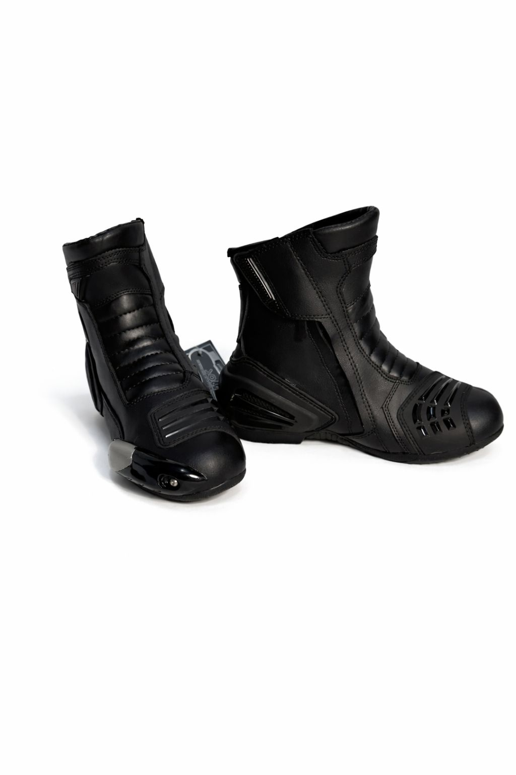 Cizme moto SM Racewear New N3 - piele naturala si compozit, protectii calcai-degete-lateral [2]