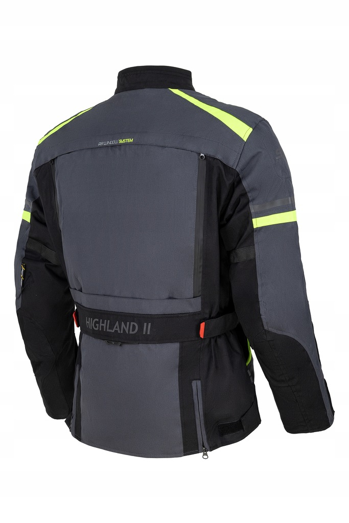 Geaca moto textila SM Racewear Defender - Barbati - Impermeabila si Ventilata - Protectii CE - Negru [2]