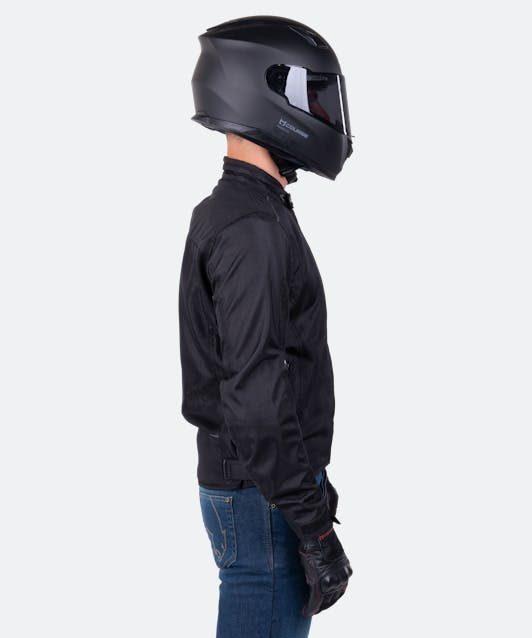 Geaca moto textil Course Vento Mesh - barbati, protectii CE, negru [3]