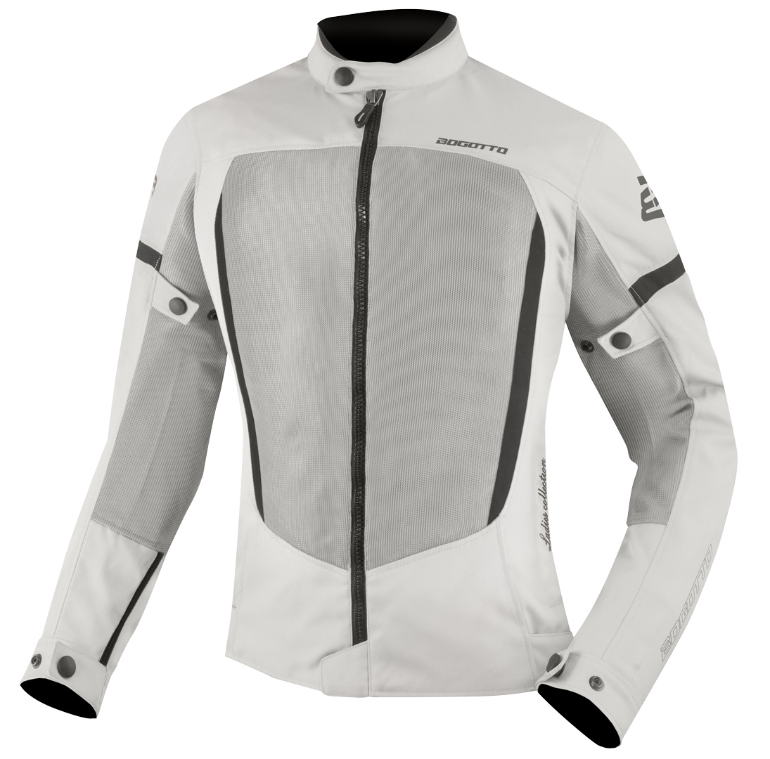 Geaca moto textil Bogotto Alastor, pentru femei, ventilata, protectii coate si umeri CE incluse [2]