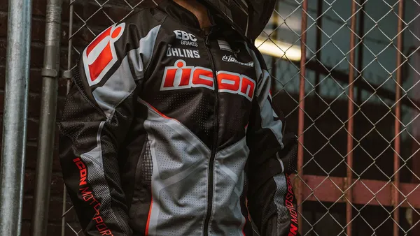 Geaca moto textila Icon Hooligan Ultrabolt - Barbati - Vara - Ventilata integral - Protectii CE , D3O pentru Coate, Umeri si Coloana [2]