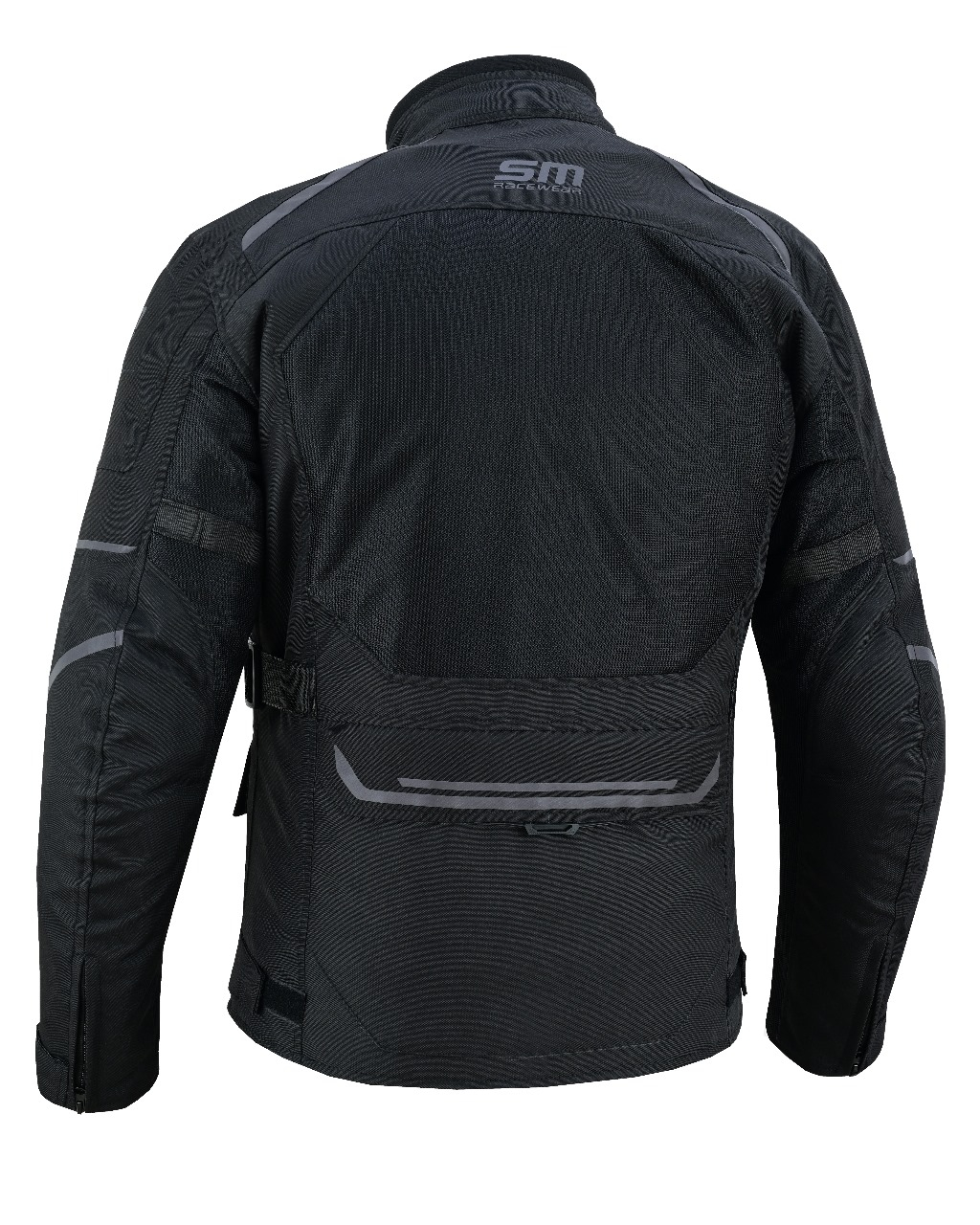 Geaca moto textila SM Racewear Arizona - Barbati - Vara - Ventilata integral - Protectii CE - Negru [2]