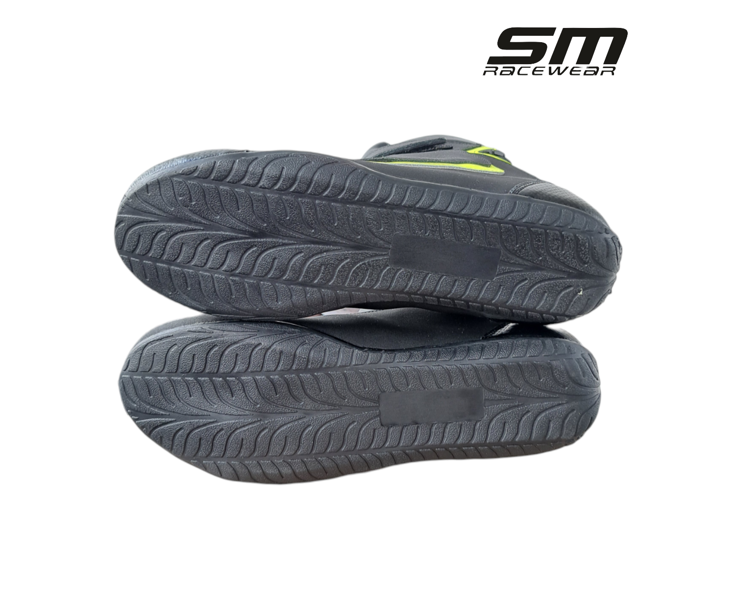 Ghete moto SM Racewear Astro Seven - constructie din piele si compozit, intarituri calcai-degete si insertii reflectorizante [5]