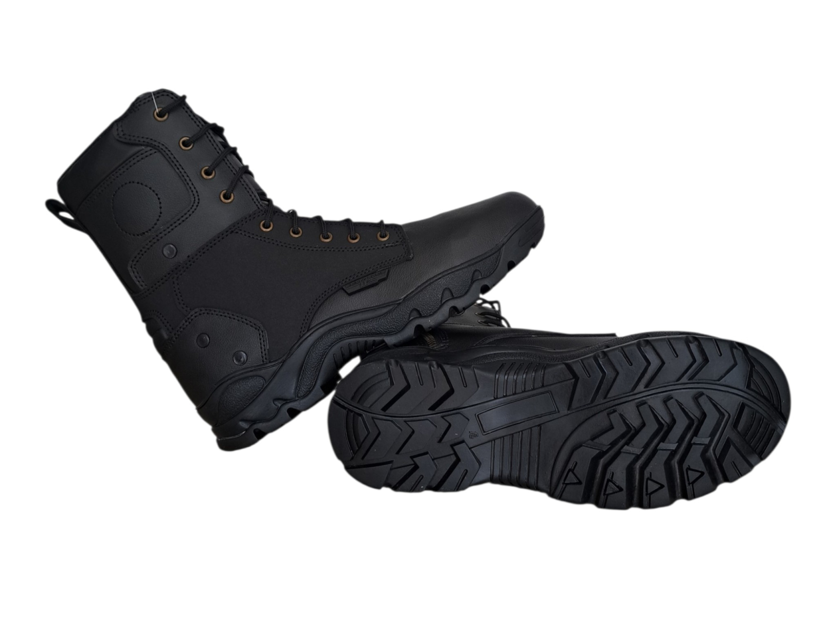 Ghete moto SM Racewear Crampon - constructie din piele, intarituri calcai-degete [3]