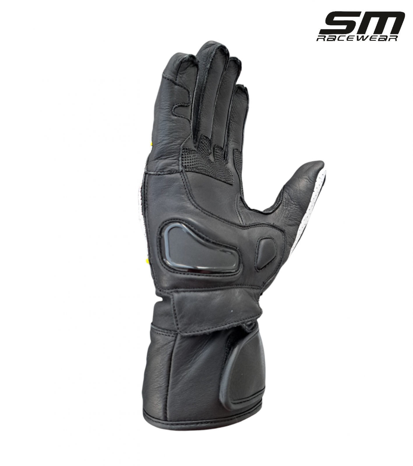 Manusi moto SM Racewear Alp - piele bovina dublata, protectii compozite antebrat-degete si sistem dublu de inchidere, diverse culori [3]