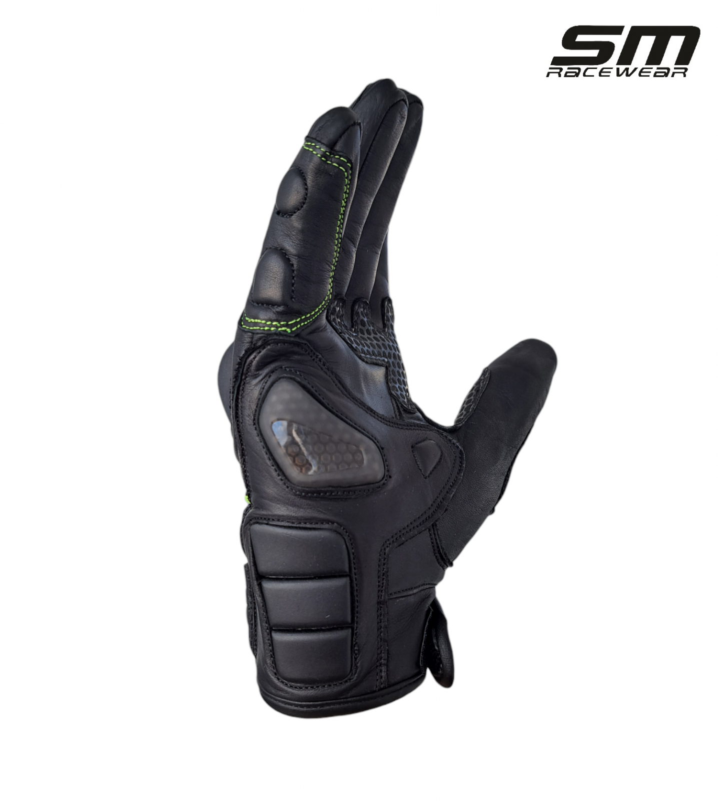 Manusi moto din piele naturala SM Racewear Blade Air - Barbati - Sport/Touring - Cu protectii si ventilatie eficiente - Diverse culori [2]
