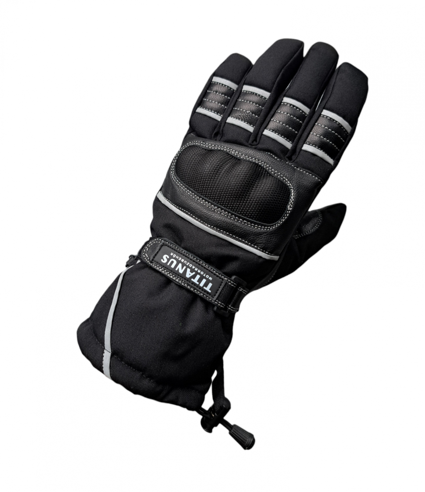 Manusi moto SM Racewear Titanus - piele naturala dublata, membrana waterproof, izolatie Thinsulate si elemente reflectorizante [2]