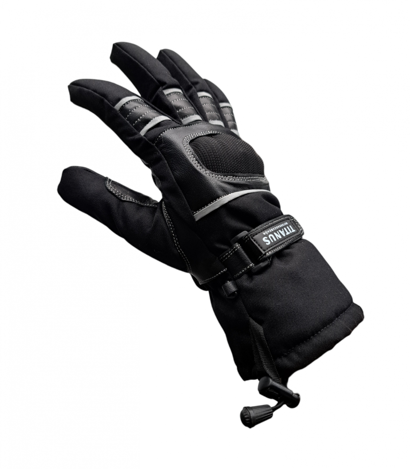 Manusi moto SM Racewear Titanus - piele naturala dublata, membrana waterproof, izolatie Thinsulate si elemente reflectorizante [4]