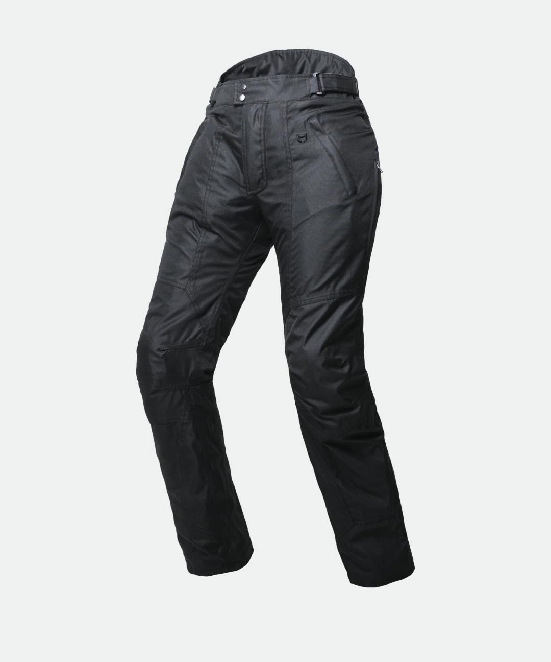 Pantaloni Moto textil Course Commuter 2.0 Femei - Protectii CE genunchi - Negru [2]