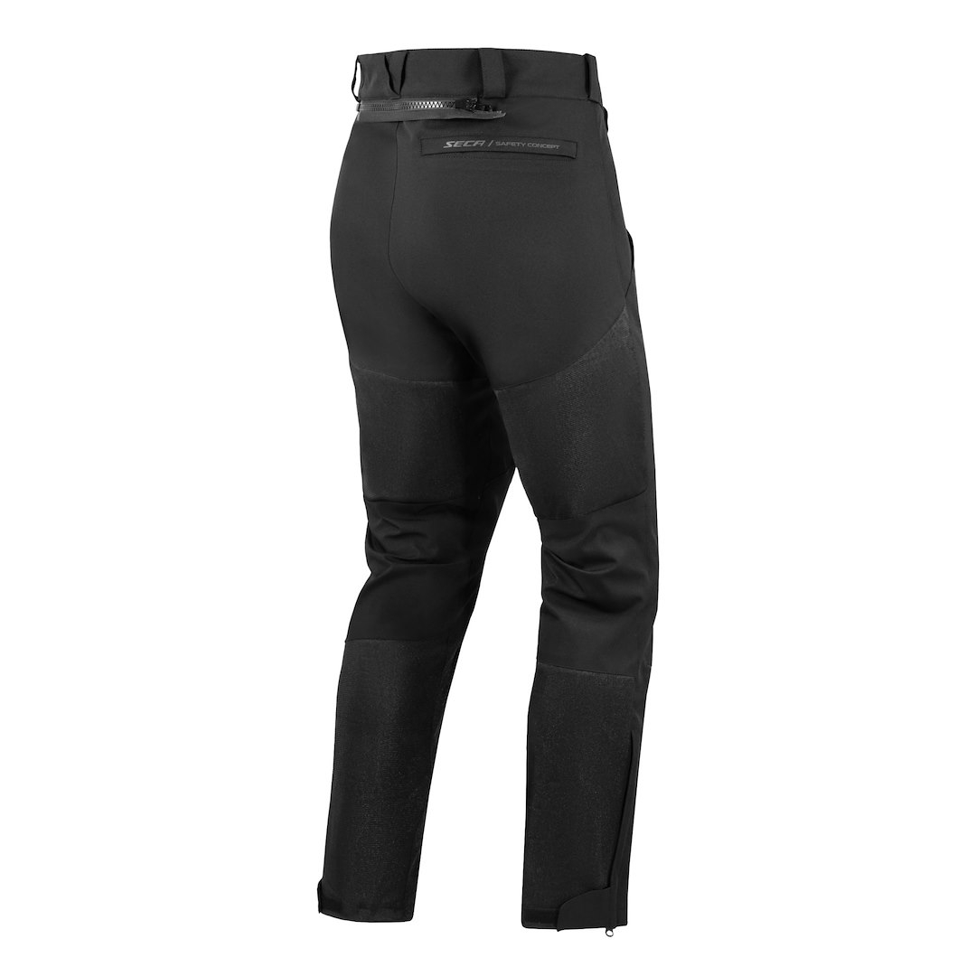 Pantaloni moto textil Seca Superlite, pentru barbati, ventilati, protectii genunchi CE incluse [1]