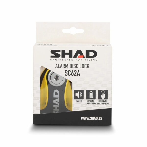 Antifurt disc cu alarma SHAD SC62A C0S6203A Galben pin 10mm [6]