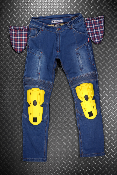 Blugi moto cu protectii 4SR CLUB SPORT [4]