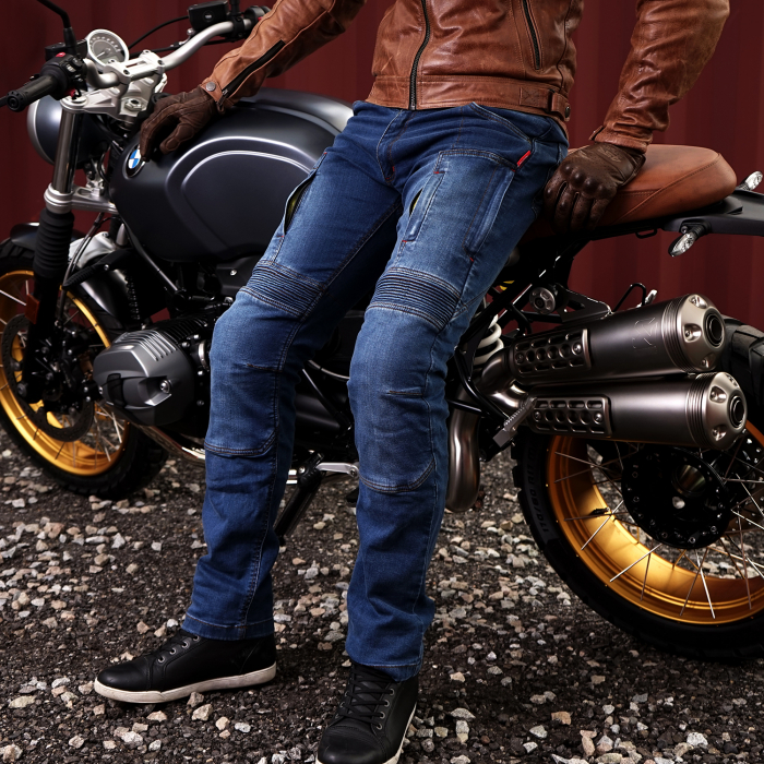 Blugi moto cu protectii 4SR CLUB SPORT [3]