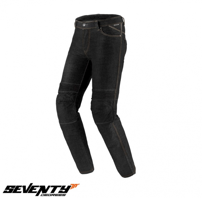 Blugi moto slim fit Seventy Degrees SD-PJ6 [2]