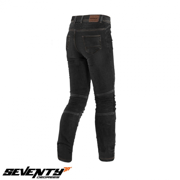 Blugi moto slim fit Seventy Degrees SD-PJ6 [3]