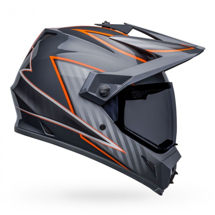 Casca integrala BELL MX-9 ADVENTURE MIPS DALTON Negru Portocaliu [5]