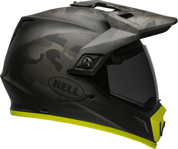 Casca integrala BELL MX-9 ADVENTURE MIPS STEALTH CAMO HI-VIZ [2]
