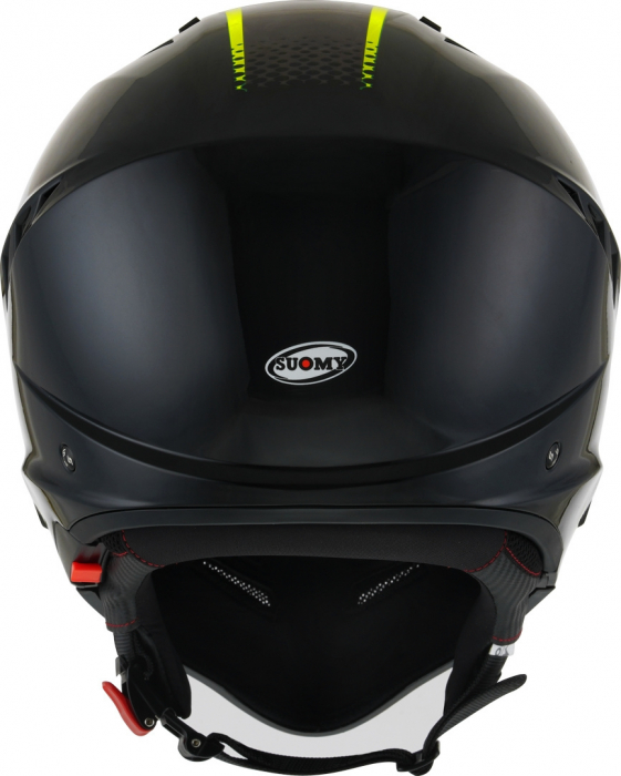 Casca jet Suomy Armor Crew - negru/galben [6]