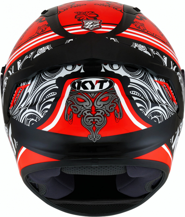 Casca moto KYT NF-R Steel Flower [6]