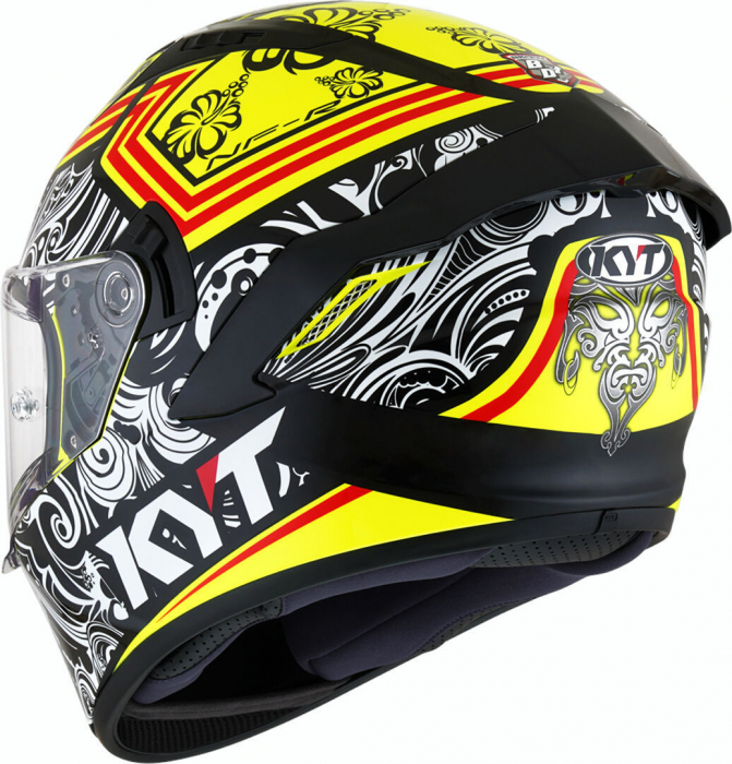 Casca moto KYT NF-R Steel Flower [12]