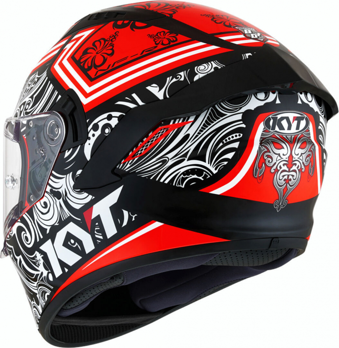 Casca moto KYT NF-R Steel Flower [7]