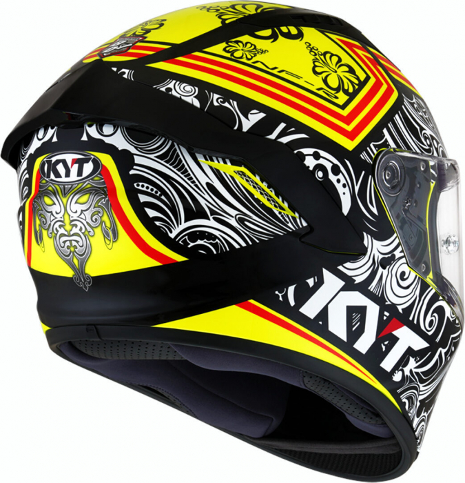 Casca moto KYT NF-R Steel Flower [13]