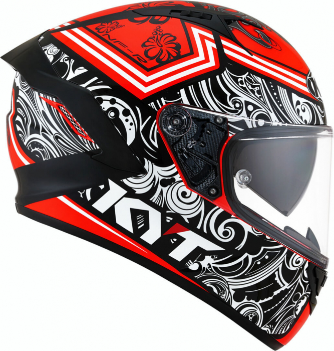 Casca moto KYT NF-R Steel Flower [4]