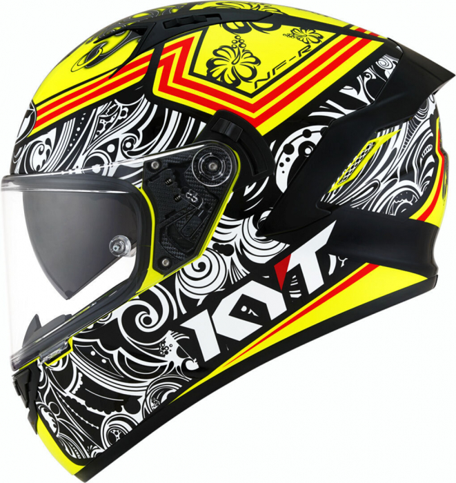 Casca moto KYT NF-R Steel Flower [11]