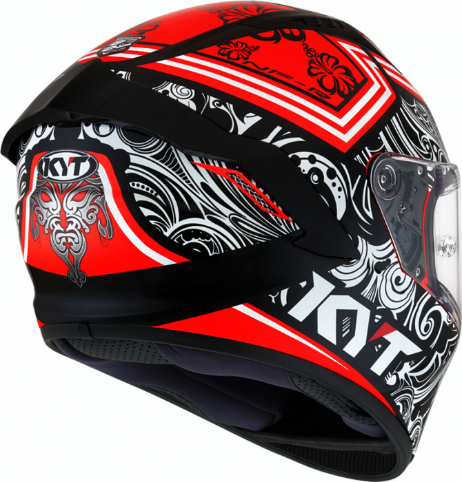 Casca moto KYT NF-R Steel Flower [8]