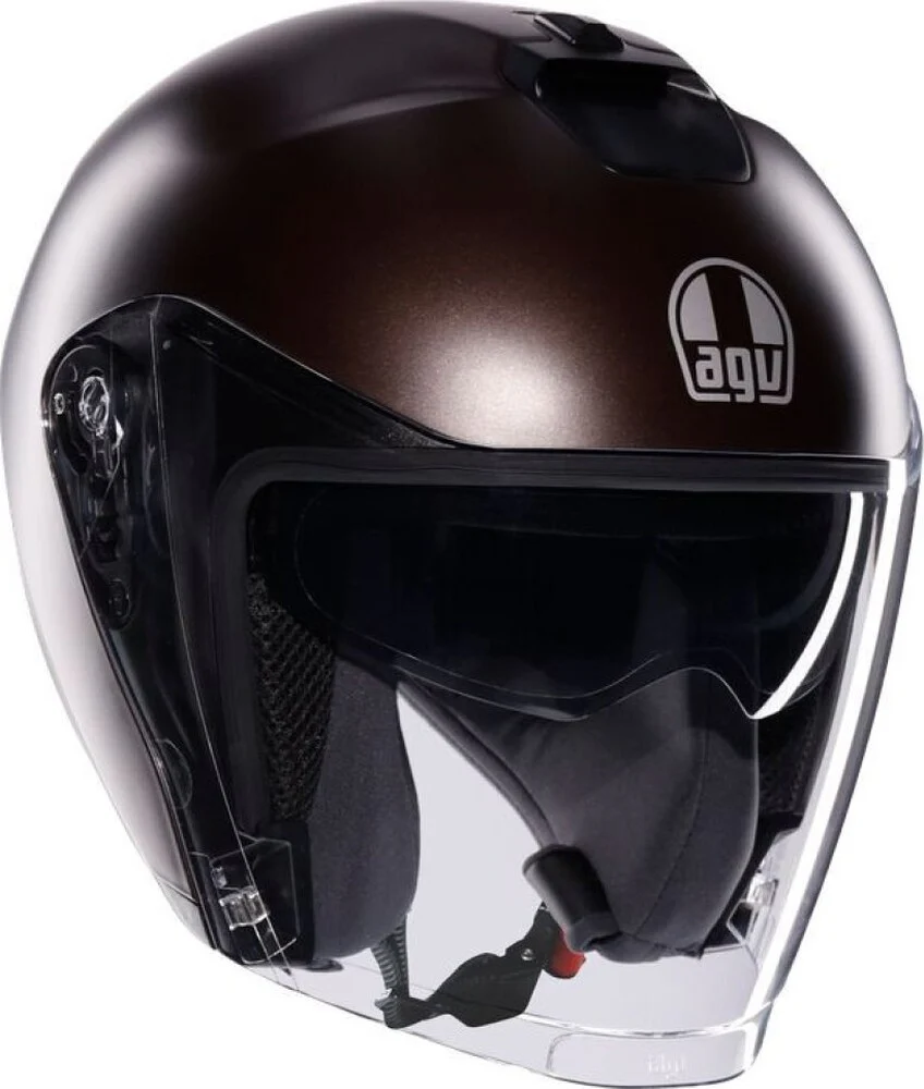 Casca Moto Open Face Jet Irides E2206 Mono Matt Pregiato Bronze 25 | AGV [1]