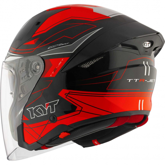Kyt TTR-JET LED  Black/Red [6]
