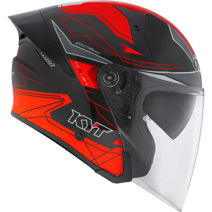 Kyt TTR-JET LED  Black/Red [5]