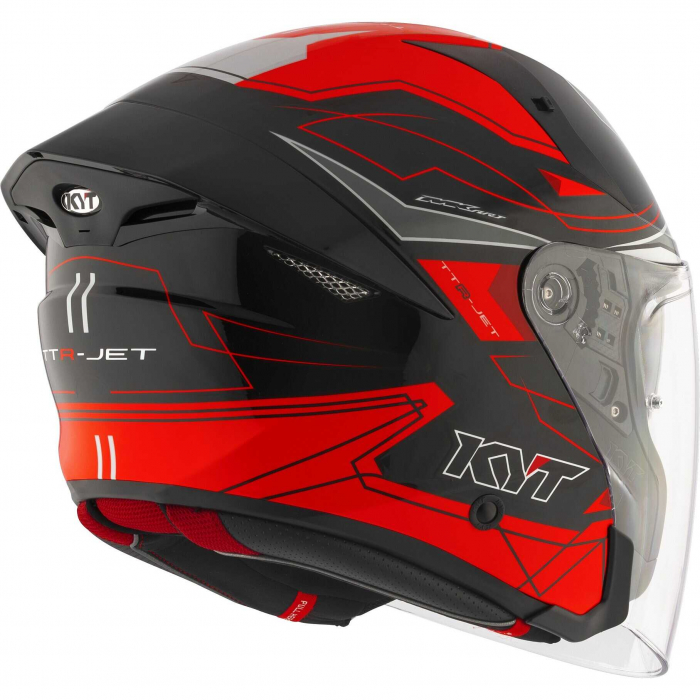Kyt TTR-JET LED  Black/Red [7]
