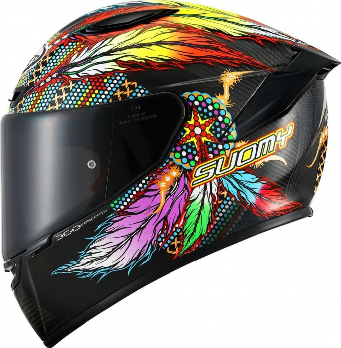 Casca moto racing carbon Suomy TX-Pro Chieftain Multi Carbon [6]
