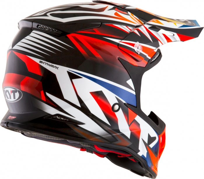 Casca motocros KYT Skyhawk TEMPER [5]