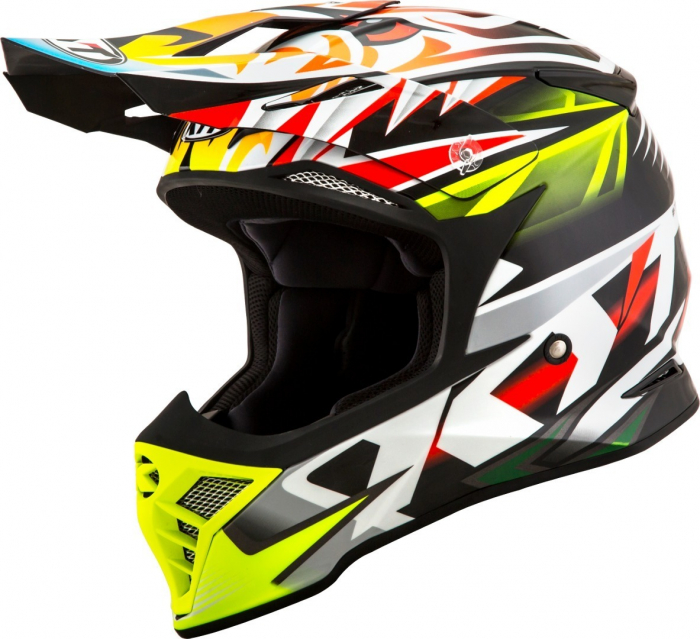 Casca motocros KYT Skyhawk TEMPER [2]