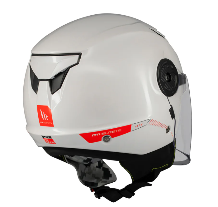 Casca open face MT Lite Kids A0 alb lucios – casca de copii [4]