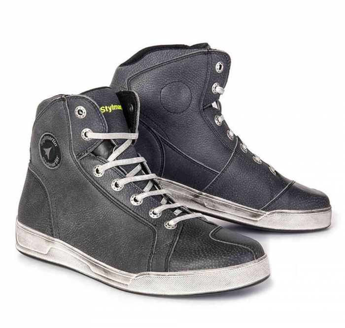 Ghete moto STYLMARTIN CHESTER NERO [5]