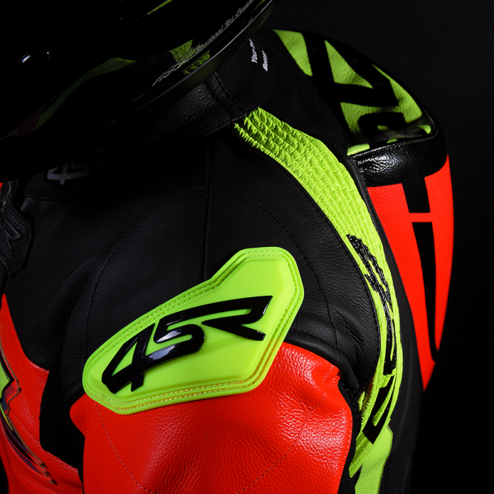 Combinezon piele 2 piese 4SR RR Evo III Neon [6]