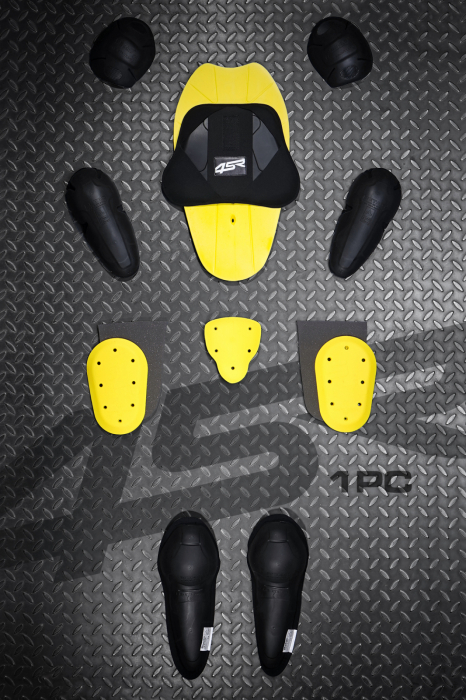 Combinezon piele 2 piese 4SR RR Evo III Neon [9]