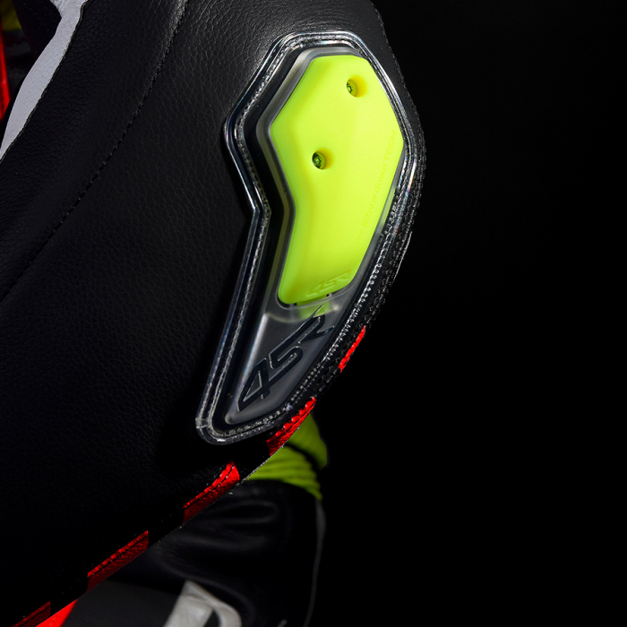 Combinezon piele 2 piese 4SR RR Evo III Neon [8]