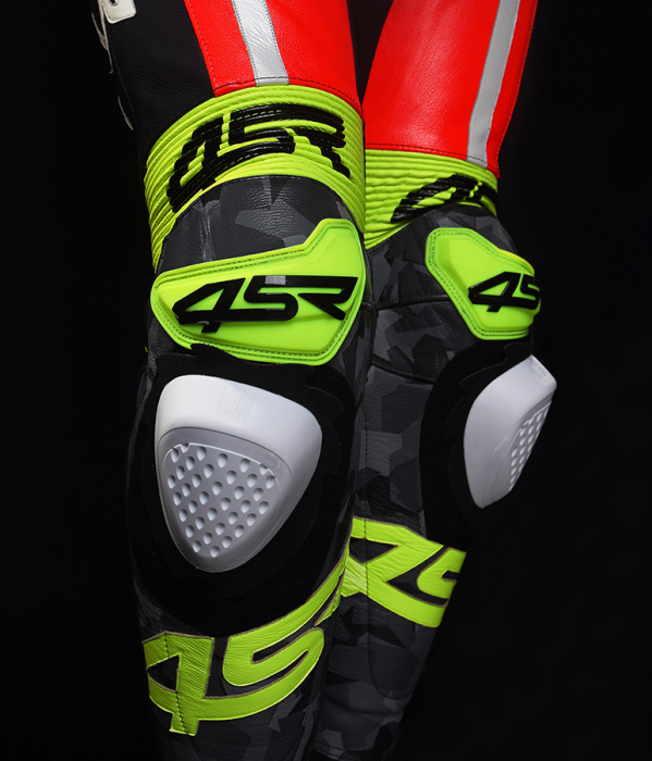Combinezon piele 2 piese 4SR RR Evo III Neon [7]